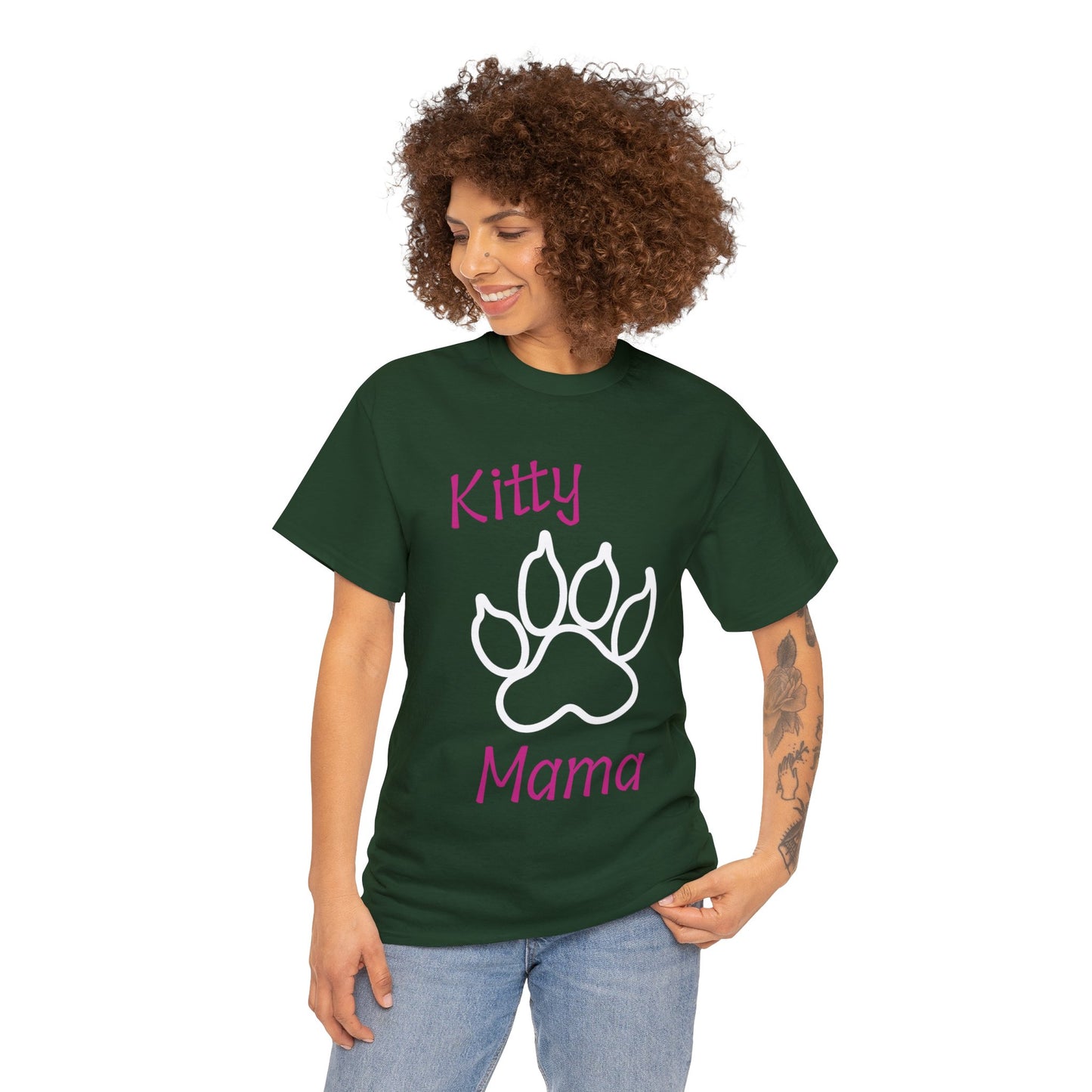 Kitty Mama Heavy Cotton Tee