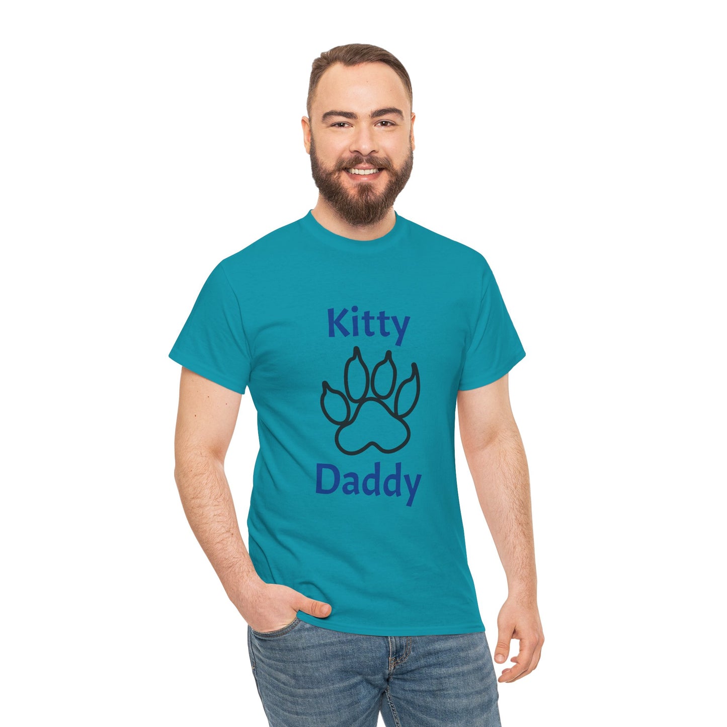Kitty Daddy Unisex Heavy Cotton Tee Printify