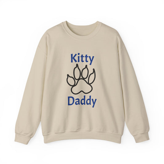Unisex Heavy Blend™ Kitty Daddy Crewneck Sweatshirt Printify