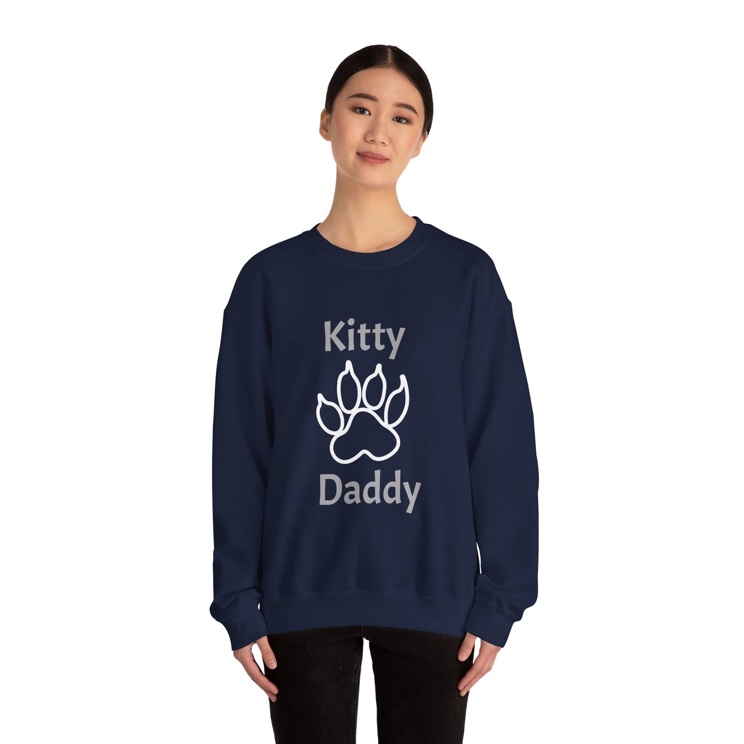 Copy of Unisex Heavy Blend™ Kitty Daddy Crewneck Sweatshirt Printify