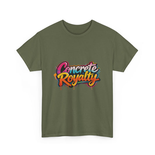 Concrete Royalty T-Shirt — Urban Graffiti Streetwear Tee Printify