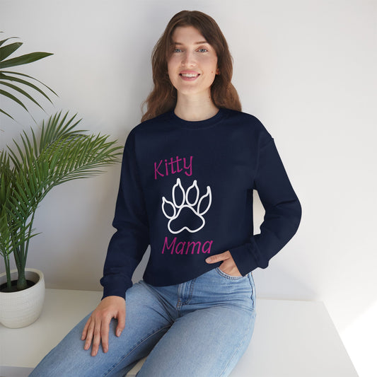 Copy of Unisex Heavy Blend™ Kitty Mama Crewneck Sweatshirt Printify