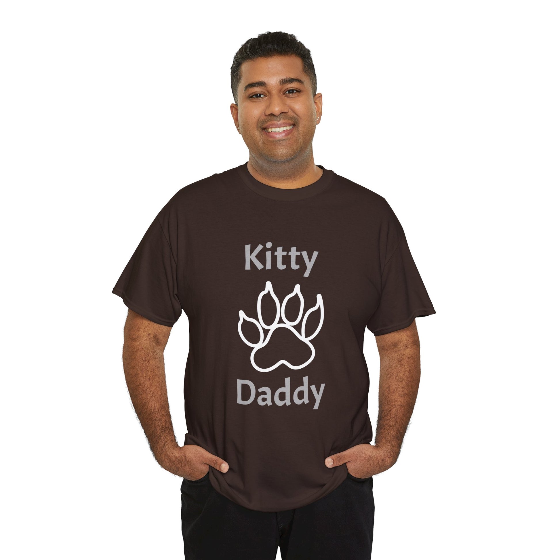 Kitty Daddy Unisex Heavy Cotton Tee Printify