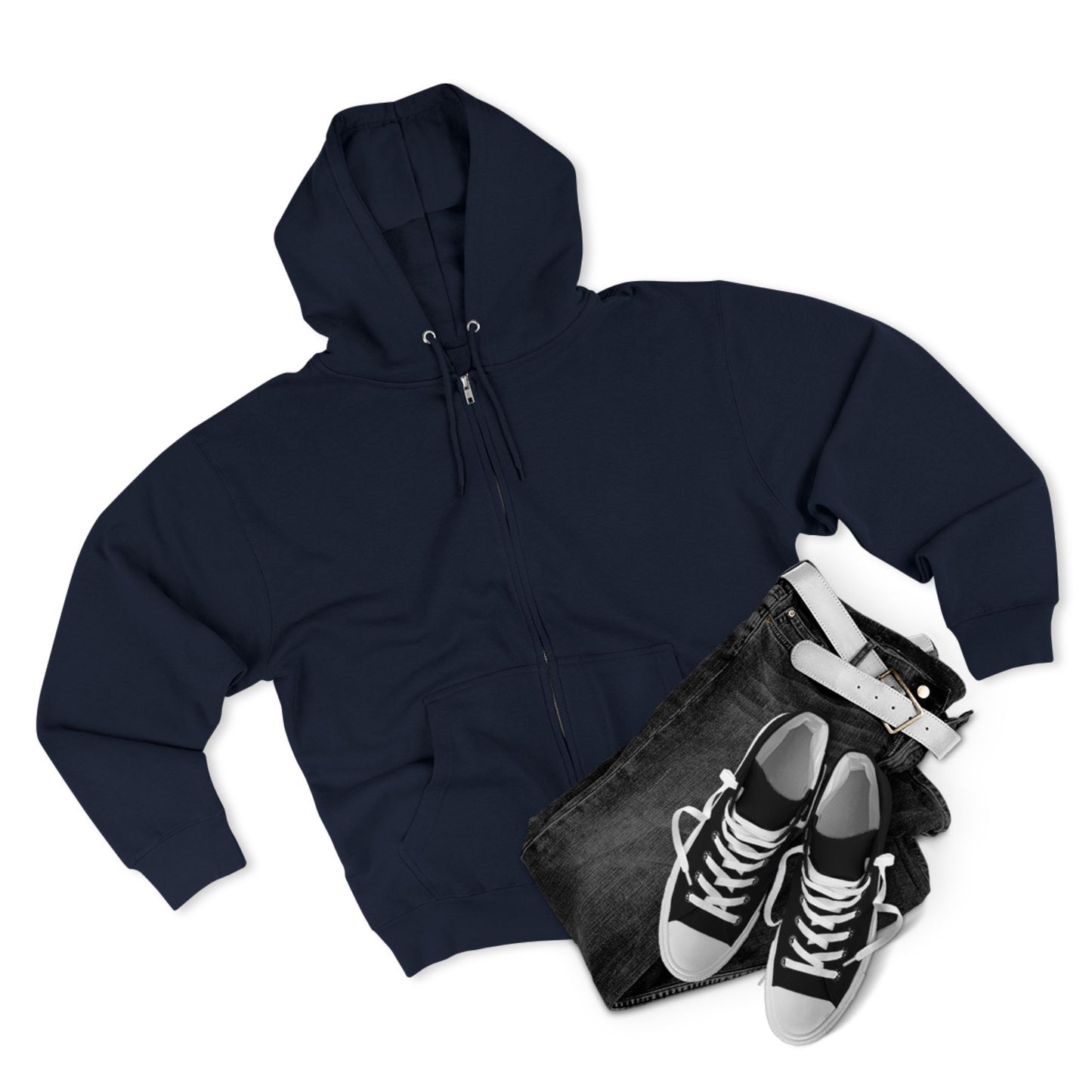 Street Skateboarder Zip Hoodie