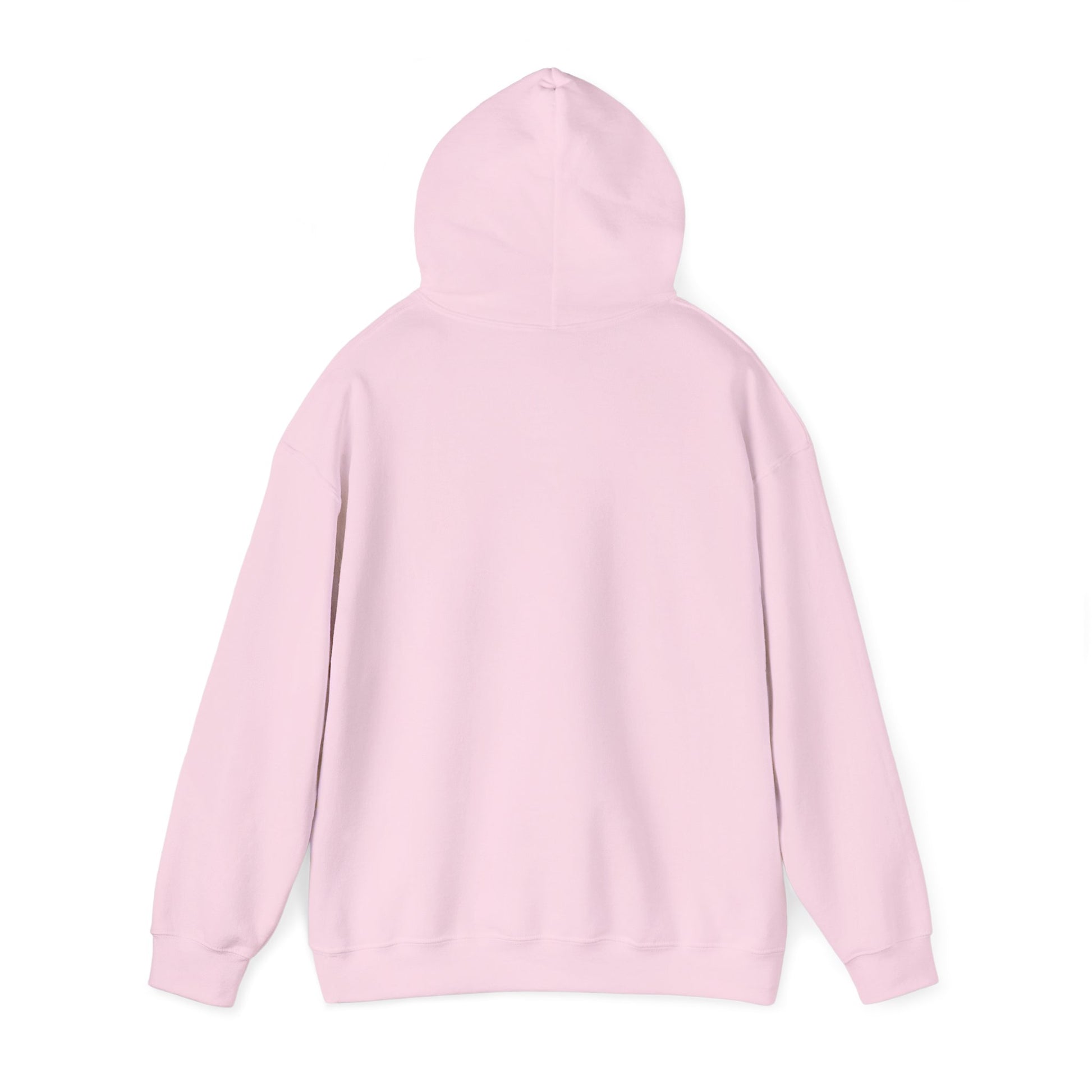 Hoodie — Pink Grim Reaper Illustration "UOme" Streetwear Pullover Printify
