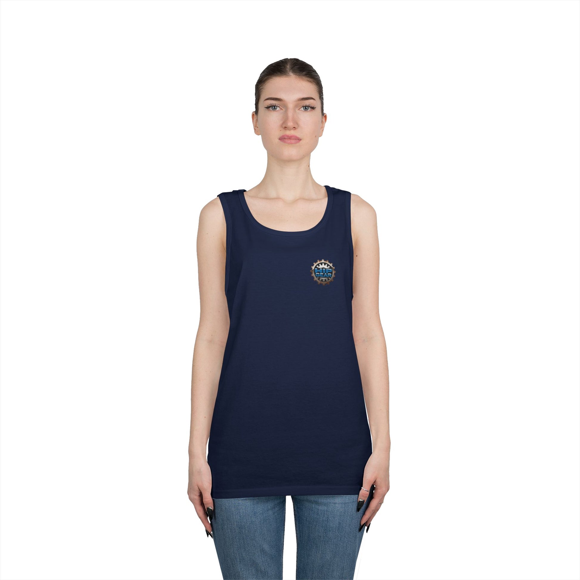 Skate Skull Tank Top – "No Brakes" Graphic Sleeveless Tee Printify