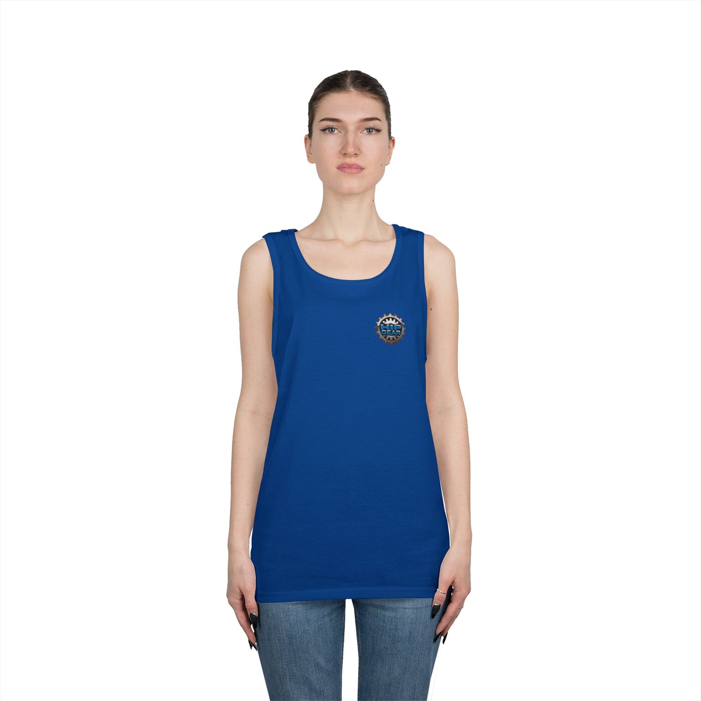 Skate Skull Tank Top – "No Brakes" Graphic Sleeveless Tee Printify