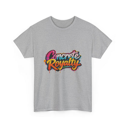 Concrete Royalty T-Shirt — Urban Graffiti Streetwear Tee Printify