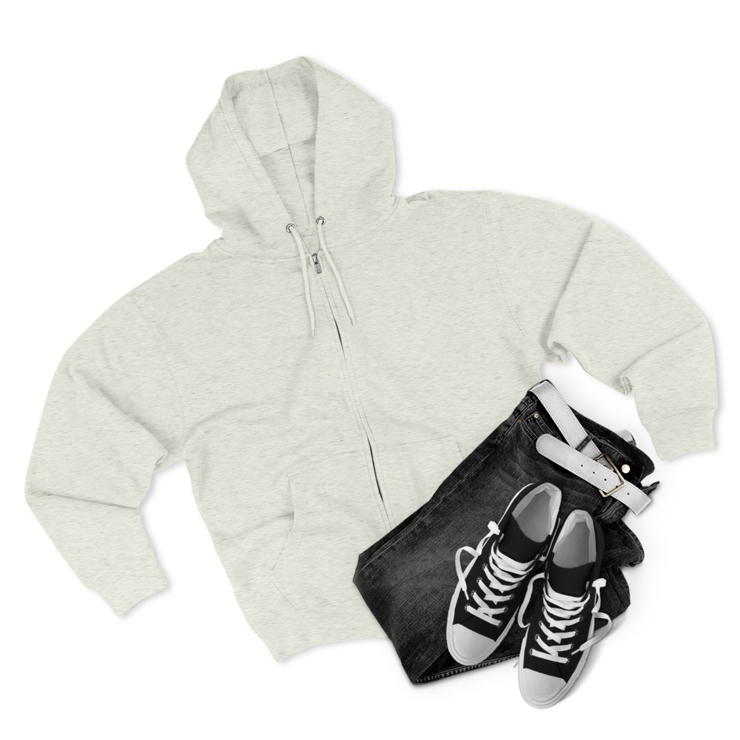 Street Skateboarder Zip Hoodie Printify
