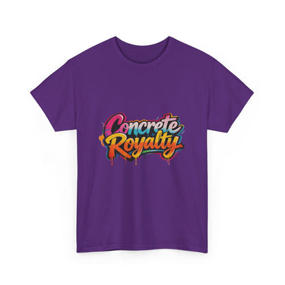 Concrete Royalty T-Shirt — Urban Graffiti Streetwear Tee Printify