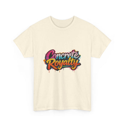 Concrete Royalty T-Shirt — Urban Graffiti Streetwear Tee Printify