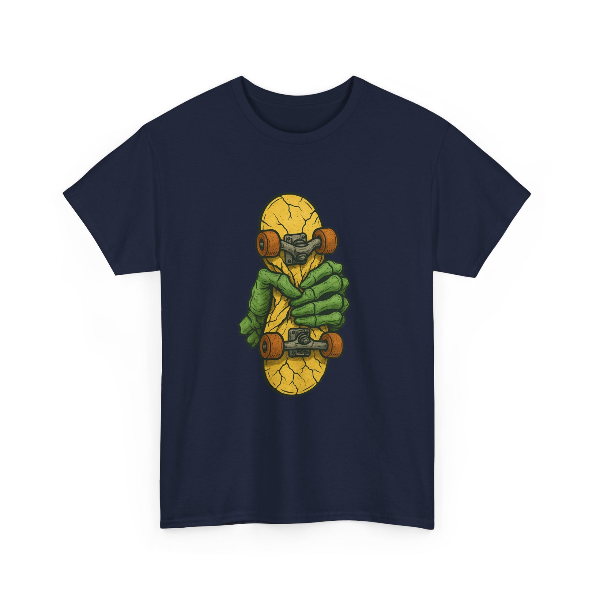 Skateboard Monster Tee, Fun Graphic T-Shirt for Skaters, Cool Unisex Cotton Shirt, Unique Gift for Birthdays, Streetwear Style Printify