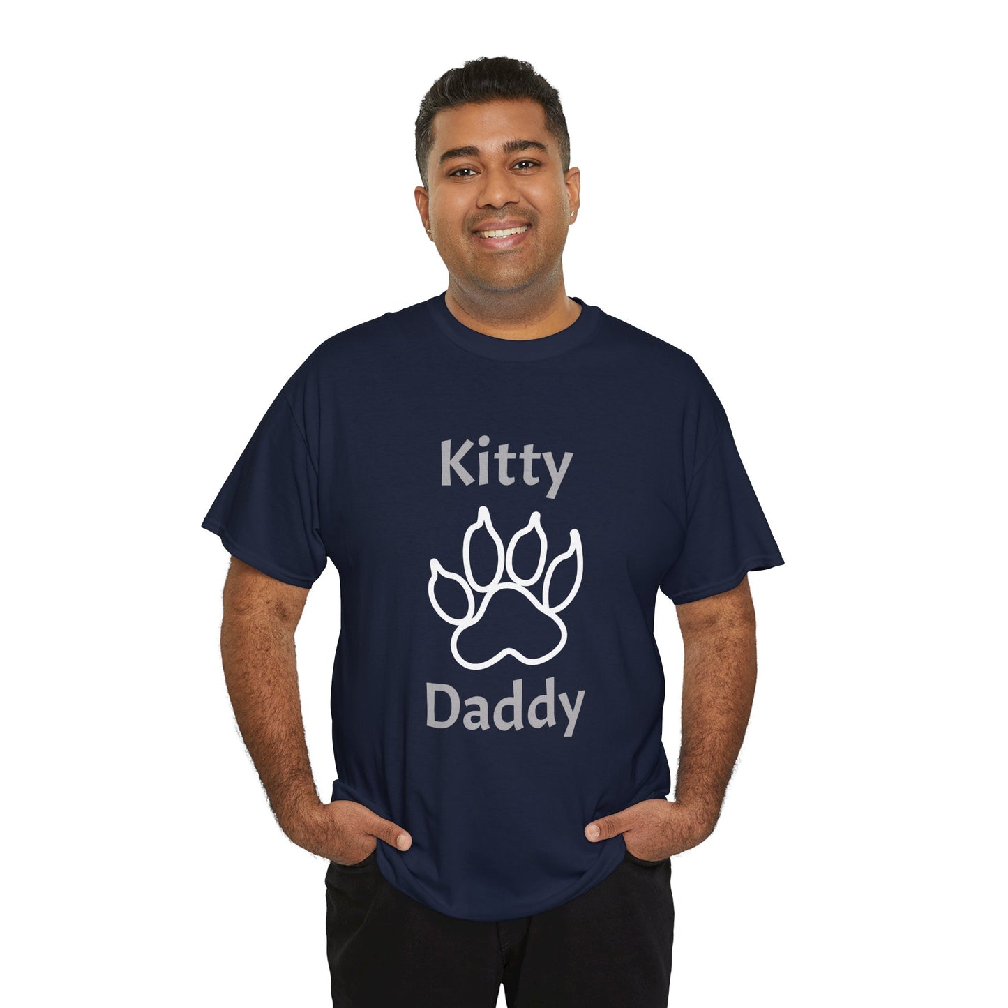 Kitty Daddy Unisex Heavy Cotton Tee Printify