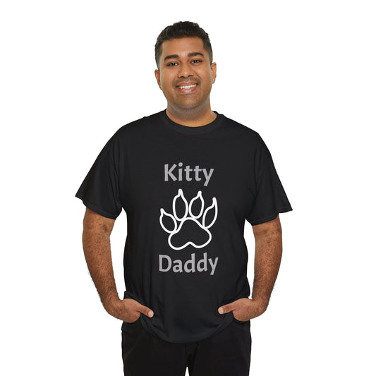 Kitty Daddy Unisex Heavy Cotton Tee Printify