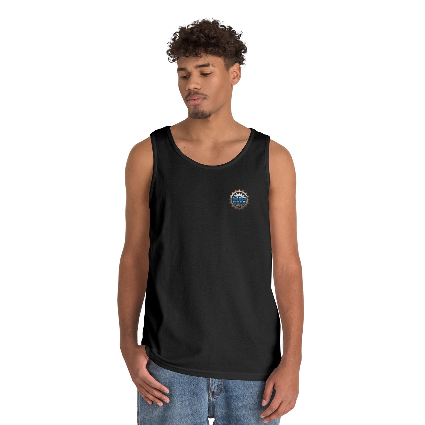 Skate Skull Tank Top – "No Brakes" Graphic Sleeveless Tee Printify