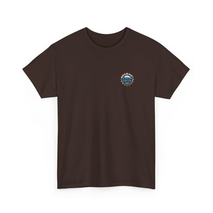Skull Skateboard Tee — "No Brakes" Graphic Cotton Shirt Printify