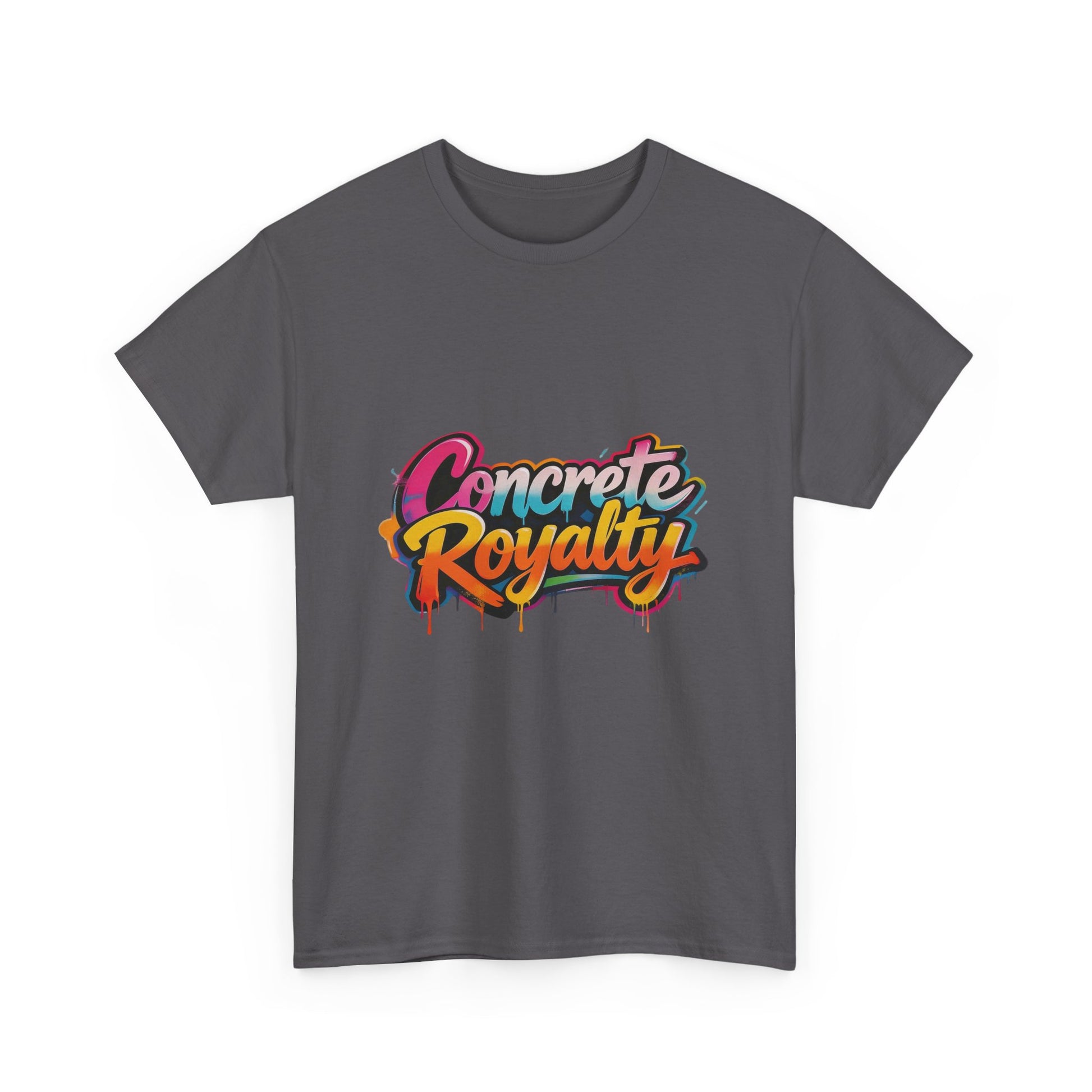 Concrete Royalty T-Shirt — Urban Graffiti Streetwear Tee Printify