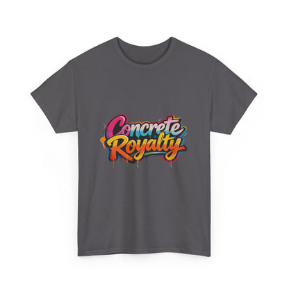 Concrete Royalty T-Shirt — Urban Graffiti Streetwear Tee Printify