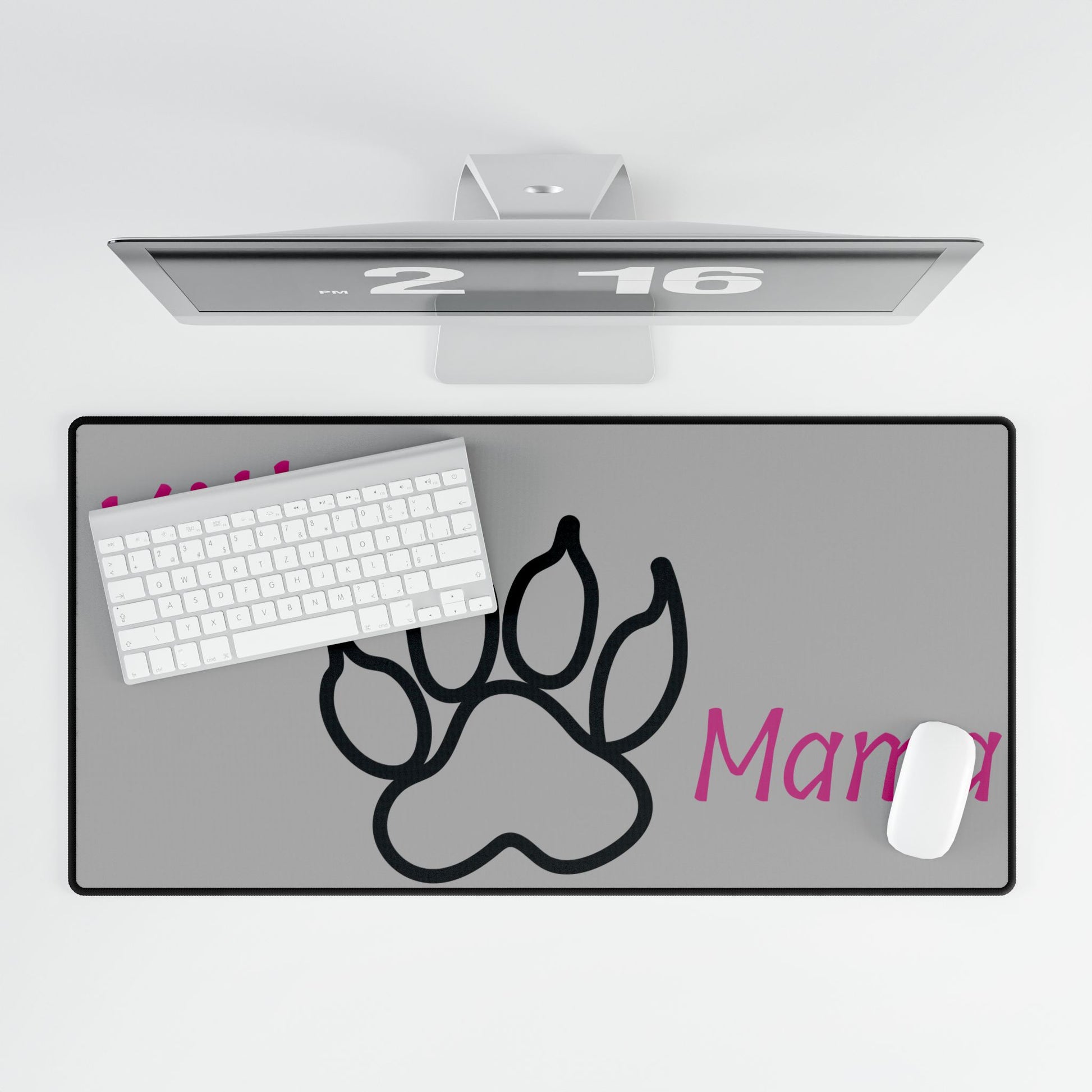 Kitty Mama Mouse Pads Printify