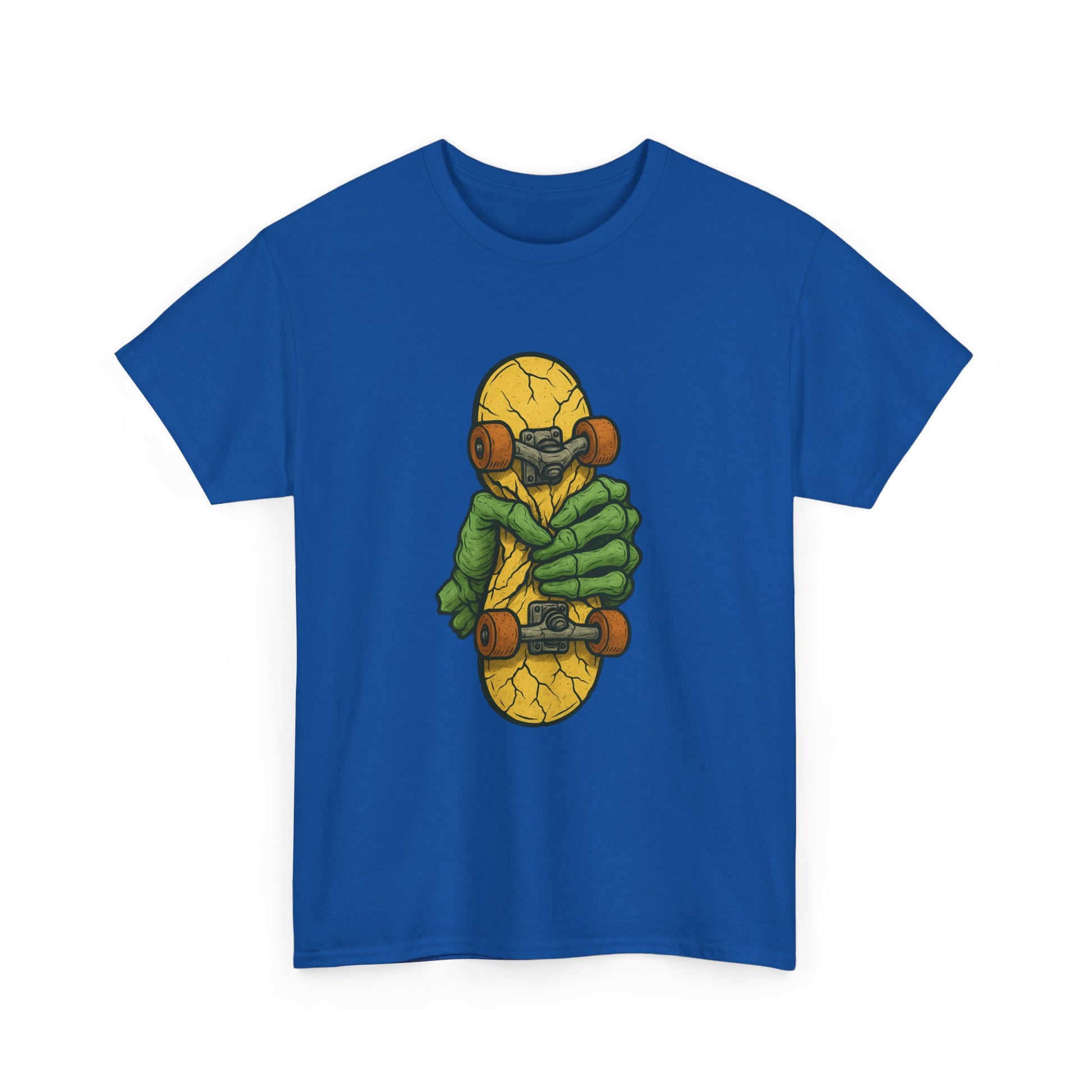 Skateboard Monster Tee, Fun Graphic T-Shirt for Skaters, Cool Unisex Cotton Shirt, Unique Gift for Birthdays, Streetwear Style Printify