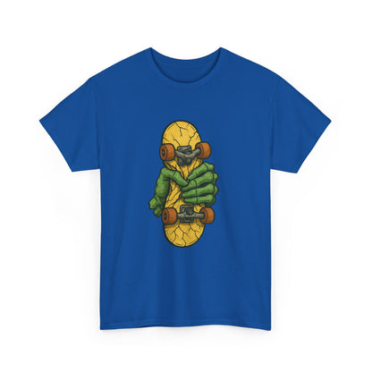 Skateboard Monster Tee, Fun Graphic T-Shirt for Skaters, Cool Unisex Cotton Shirt, Unique Gift for Birthdays, Streetwear Style Printify