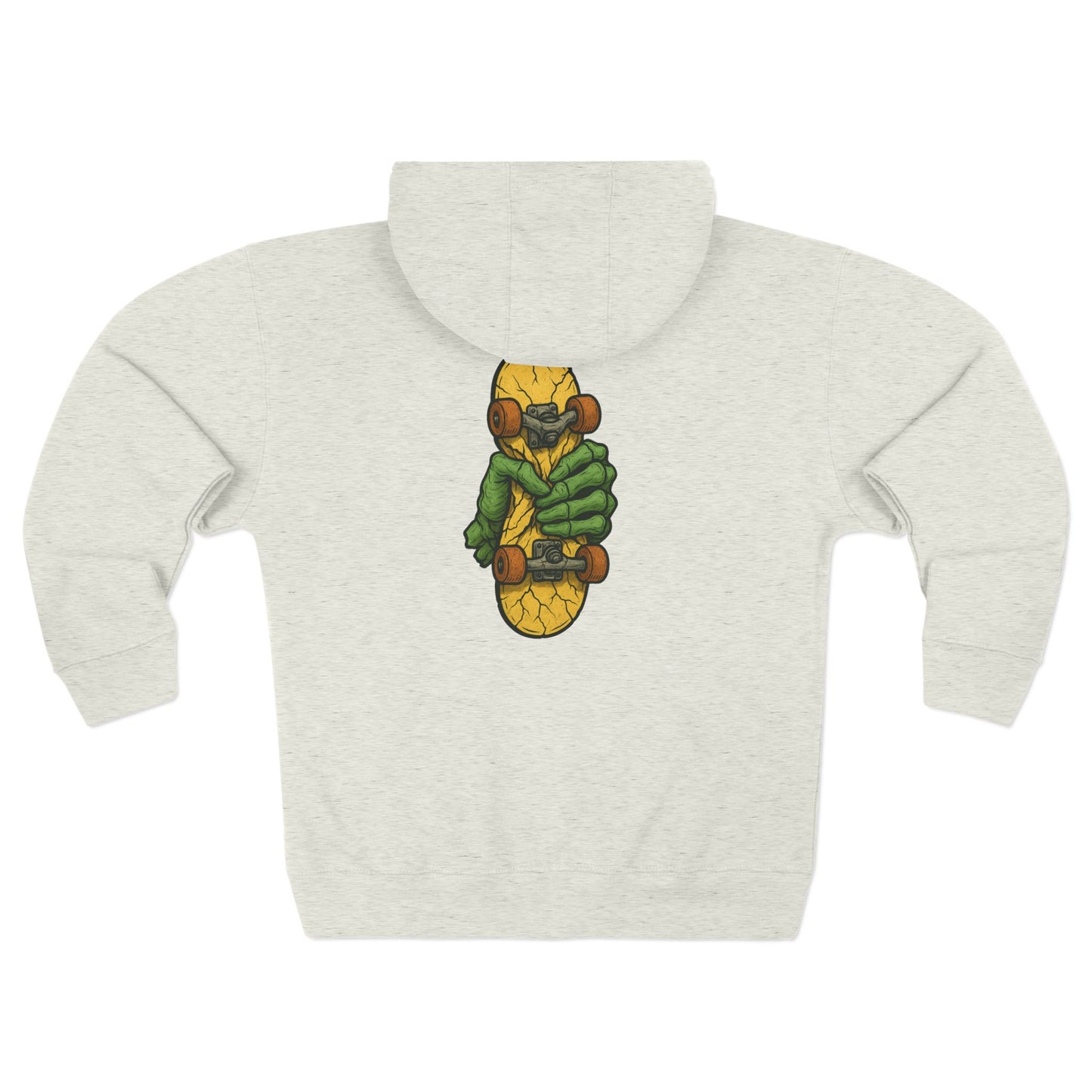 Street Skateboarder Zip Hoodie Printify