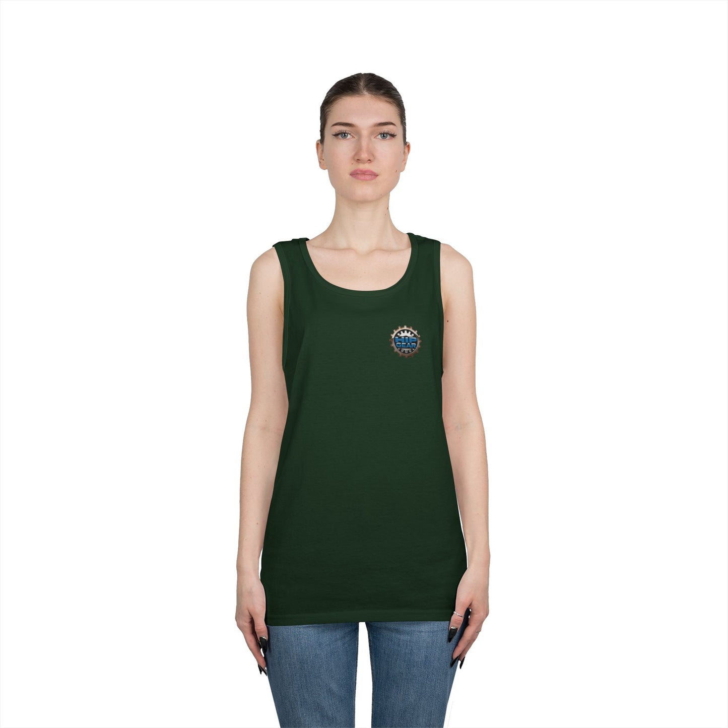 Skate Skull Tank Top – "No Brakes" Graphic Sleeveless Tee Printify
