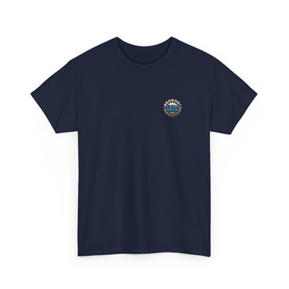 Skull Skateboard Tee — "No Brakes" Graphic Cotton Shirt Printify