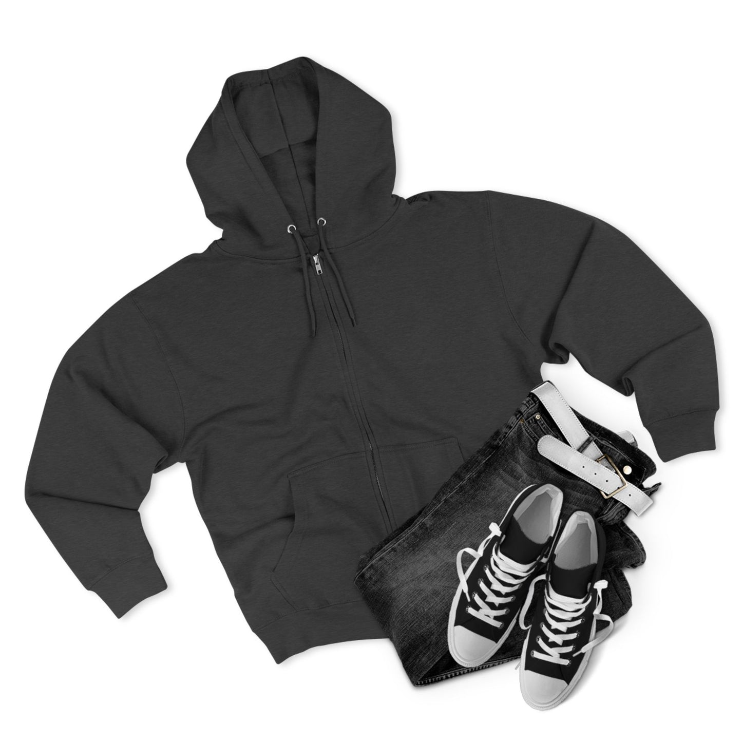 Street Skateboarder Zip Hoodie Printify