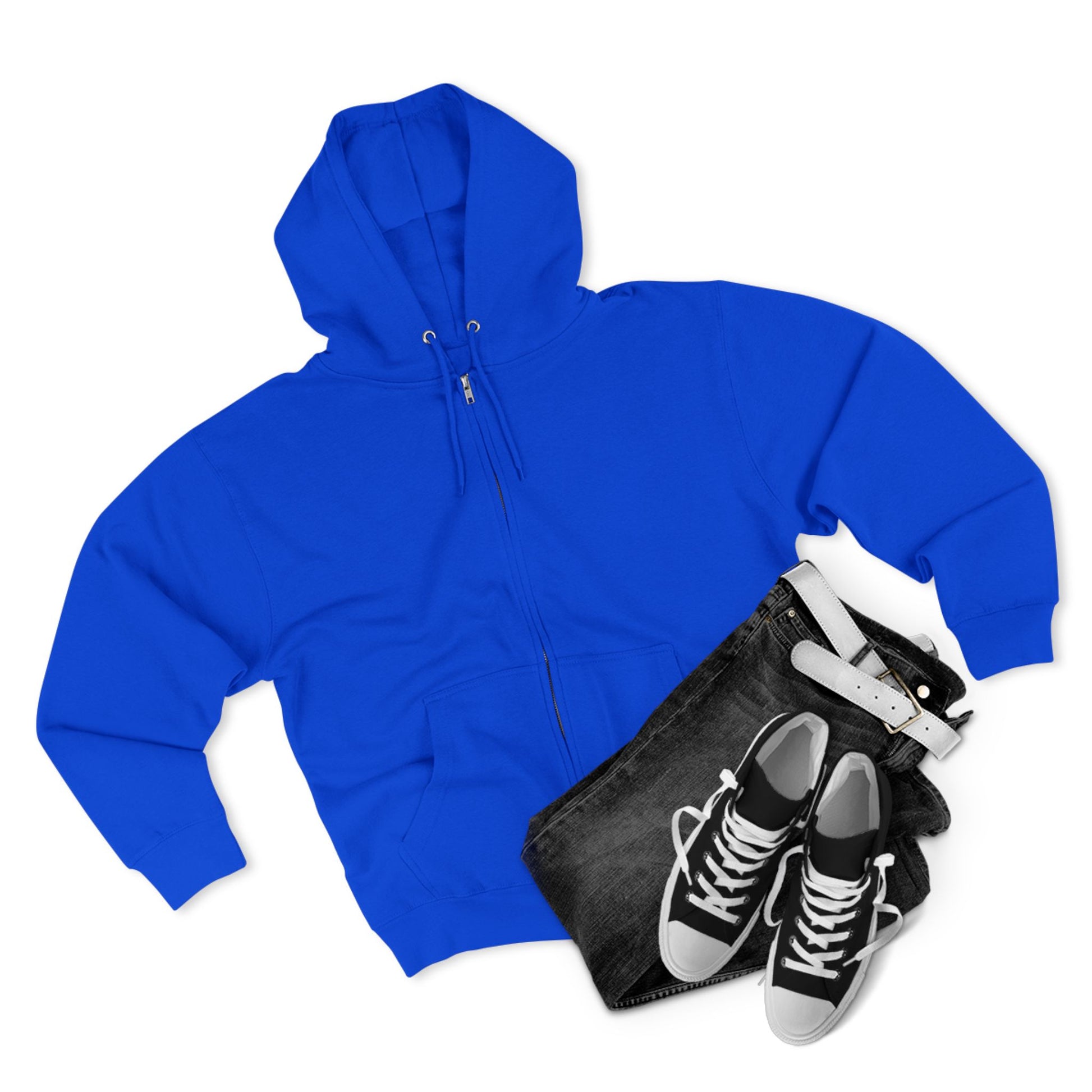Street Skateboarder Zip Hoodie Printify