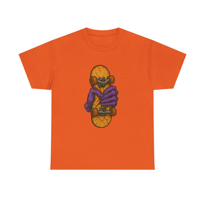 Skateboard Monster Tee, Fun Graphic T-Shirt for Skaters, Cool Unisex Cotton Shirt, Unique Gift for Birthdays, Streetwear Style Printify