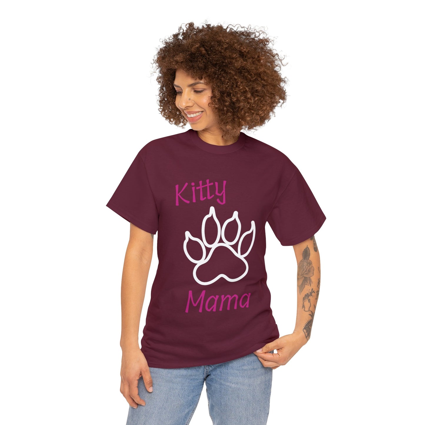 Kitty Mama Heavy Cotton Tee