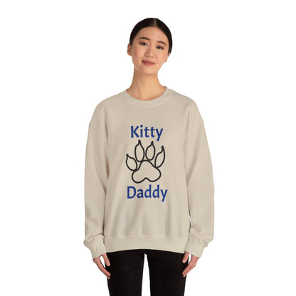 Unisex Heavy Blend™ Kitty Daddy Crewneck Sweatshirt Printify