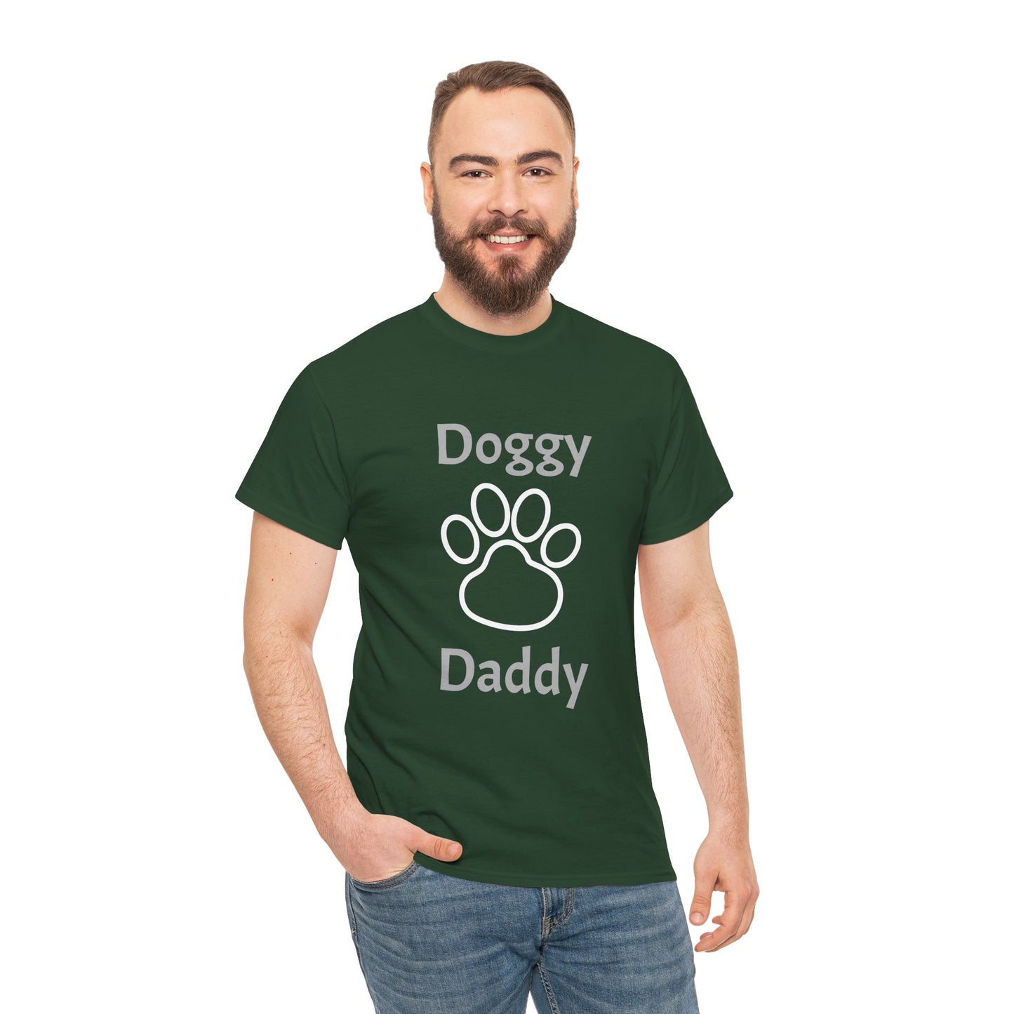Doggy Daddy Unisex Heavy Cotton Tee Printify