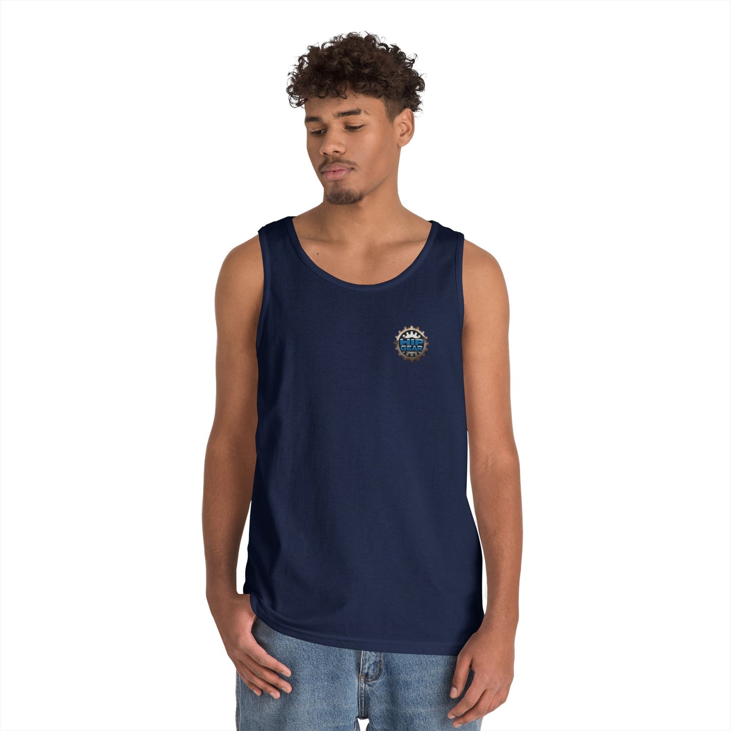 Skate Skull Tank Top – "No Brakes" Graphic Sleeveless Tee Printify