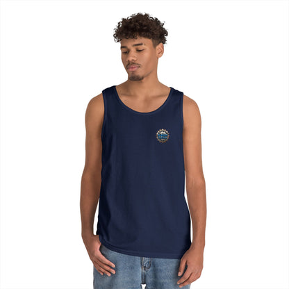 Skate Skull Tank Top – "No Brakes" Graphic Sleeveless Tee Printify