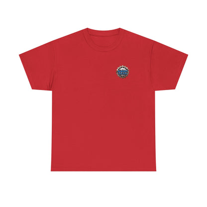 T-Shirt — "Sir Scamalot" Knight Satire Graphic Tee Printify
