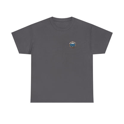 Skull Skateboard Tee — "No Brakes" Graphic Cotton Shirt Printify