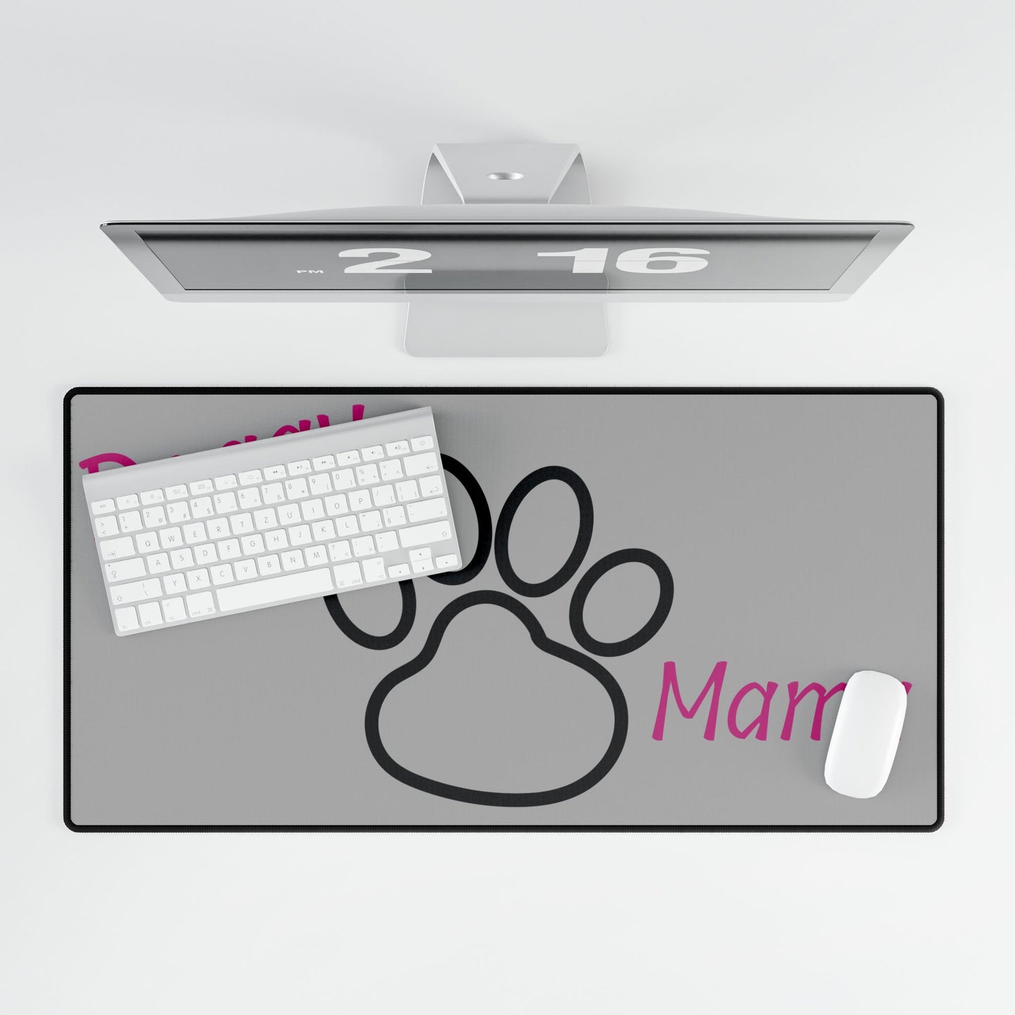 Doggy Mama Mouse Pads Printify