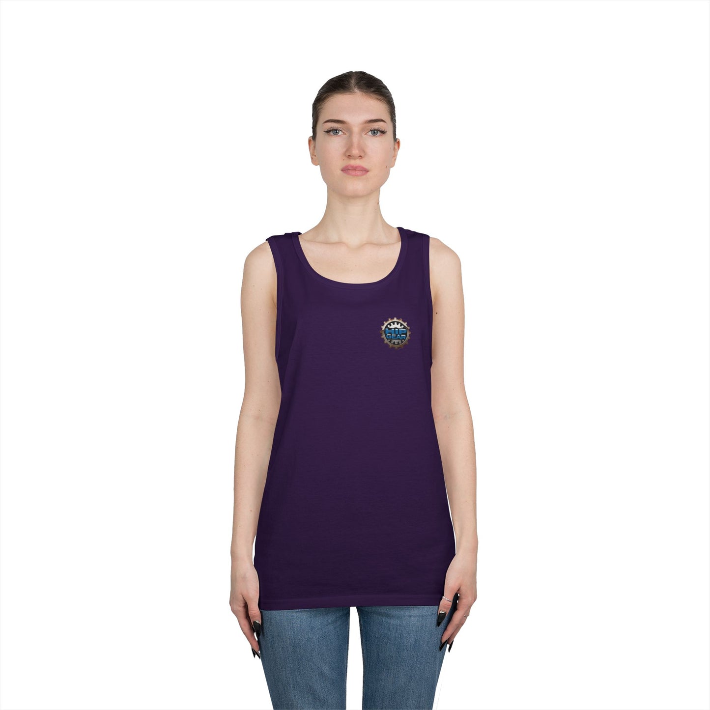 Skate Skull Tank Top – "No Brakes" Graphic Sleeveless Tee Printify