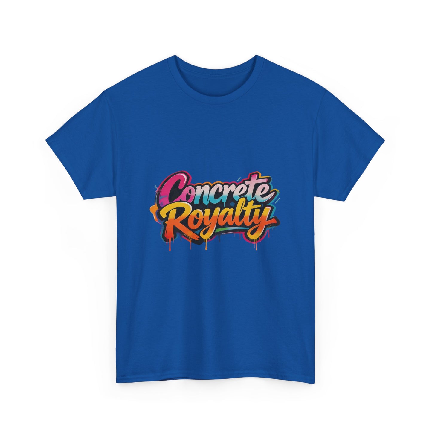 Concrete Royalty T-Shirt — Urban Graffiti Streetwear Tee Printify
