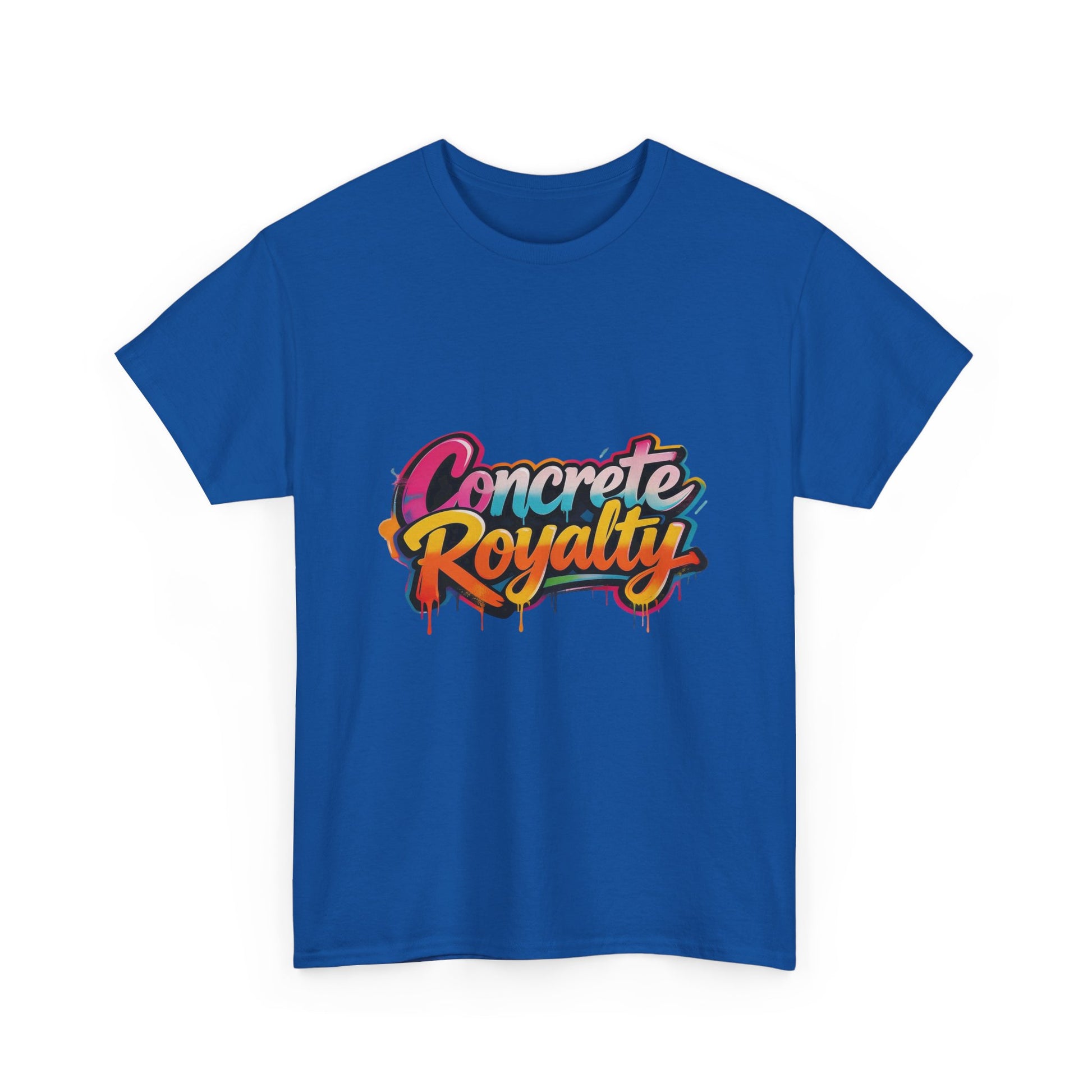 Concrete Royalty T-Shirt — Urban Graffiti Streetwear Tee Printify