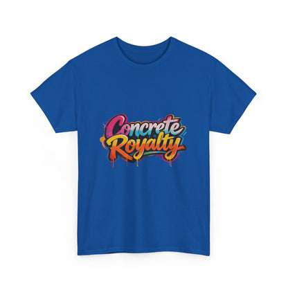 Concrete Royalty T-Shirt — Urban Graffiti Streetwear Tee Printify