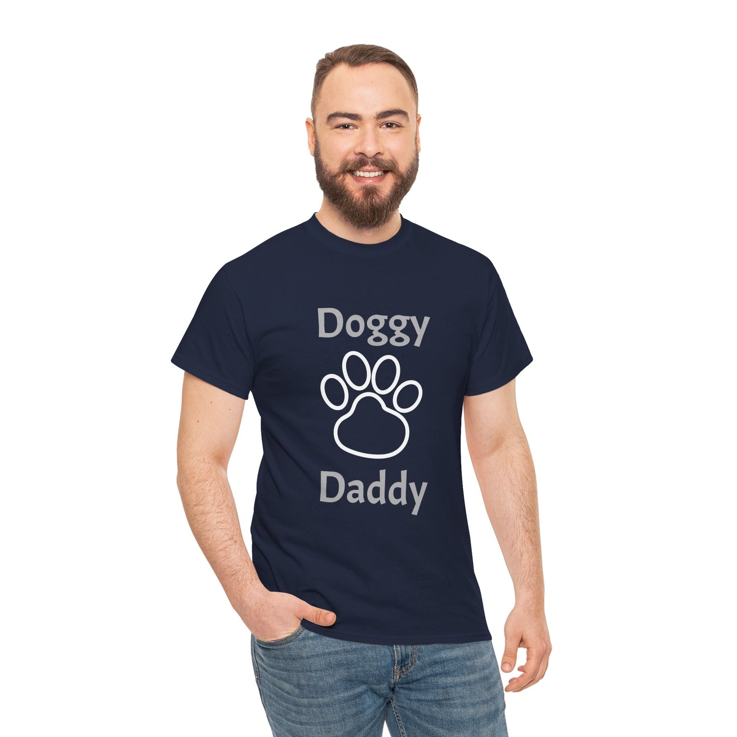 Doggy Daddy Unisex Heavy Cotton Tee Printify