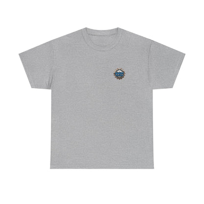 Skull Skateboard Tee — "No Brakes" Graphic Cotton Shirt Printify