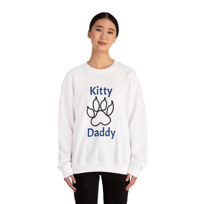 Unisex Heavy Blend™ Kitty Daddy Crewneck Sweatshirt Printify