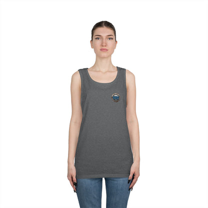 Skate Skull Tank Top – "No Brakes" Graphic Sleeveless Tee Printify