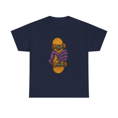 Skateboard Monster Tee, Fun Graphic T-Shirt for Skaters, Cool Unisex Cotton Shirt, Unique Gift for Birthdays, Streetwear Style Printify