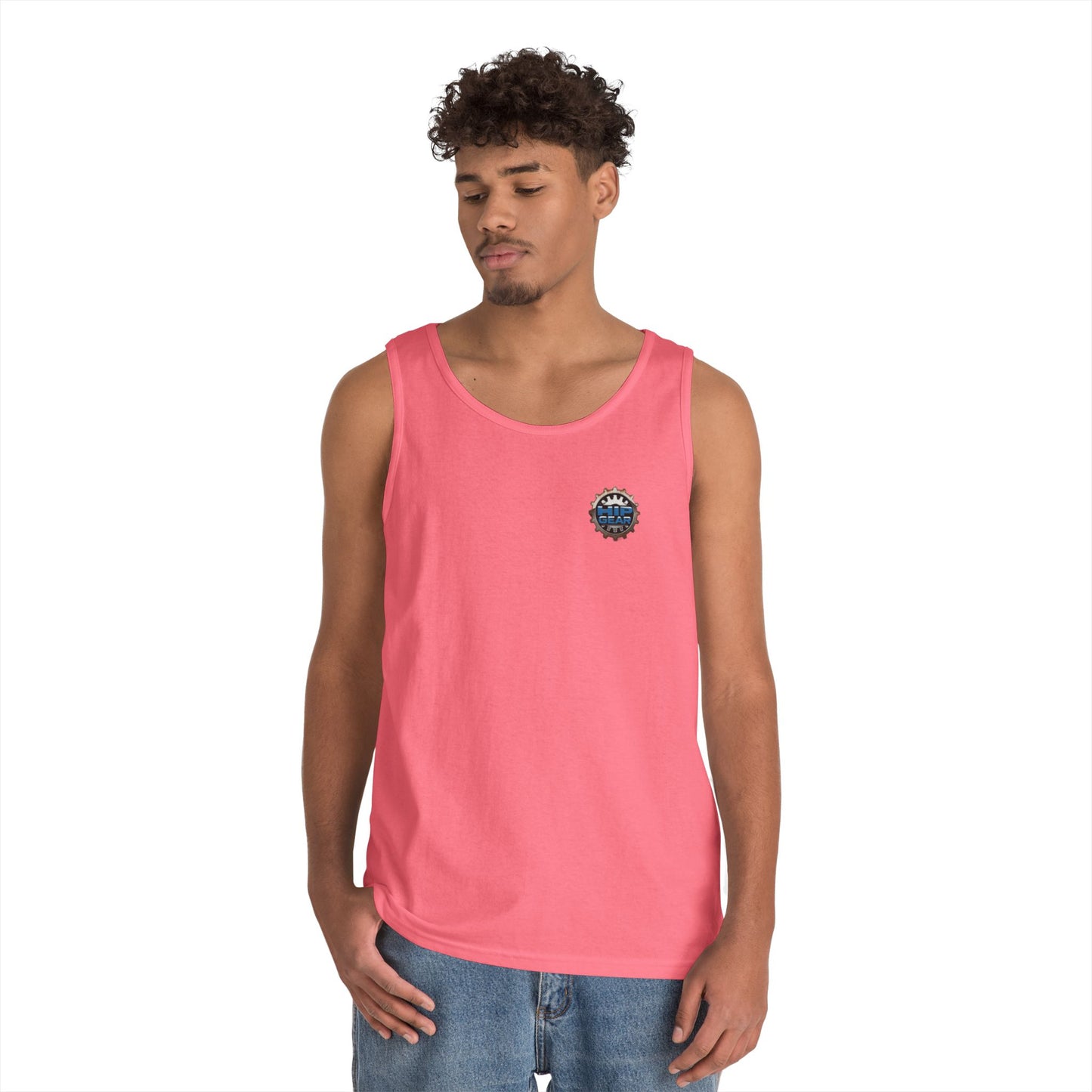 Skate Skull Tank Top – "No Brakes" Graphic Sleeveless Tee Printify