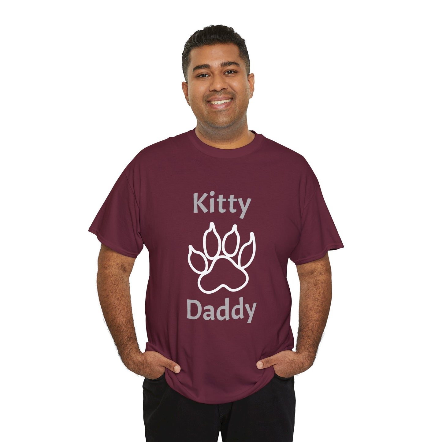 Kitty Daddy Unisex Heavy Cotton Tee Printify